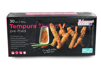 Tempura Ebi 10x750g Pre-fried ASC**