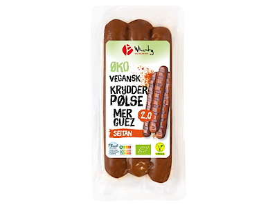 Wheaty vegansk krydderpølse 5x120g