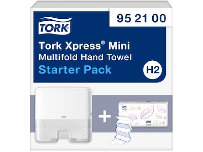 Håndklædeark Tork H2 952100 startpack 1x552100/1 pk 100297