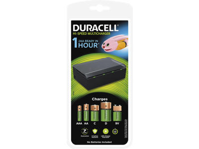 Batterilader Duracell Universal