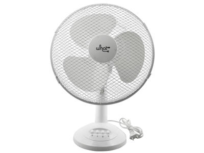 Ventilator Bord Ø 23 cm Hvid