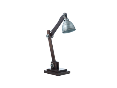 "Madrid" Bordlampe Mørk Zink