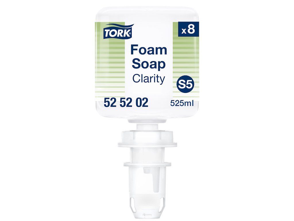 Skumsæbe Tork S5 525202 Clarity 8x525ml