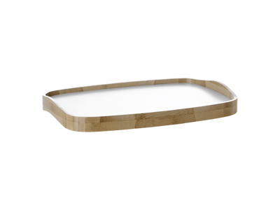 Stelton Emma bakke bambus, hvid