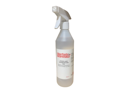 Desinfektion til overflader Hertels Boresko 500 ml m/sprit 70%