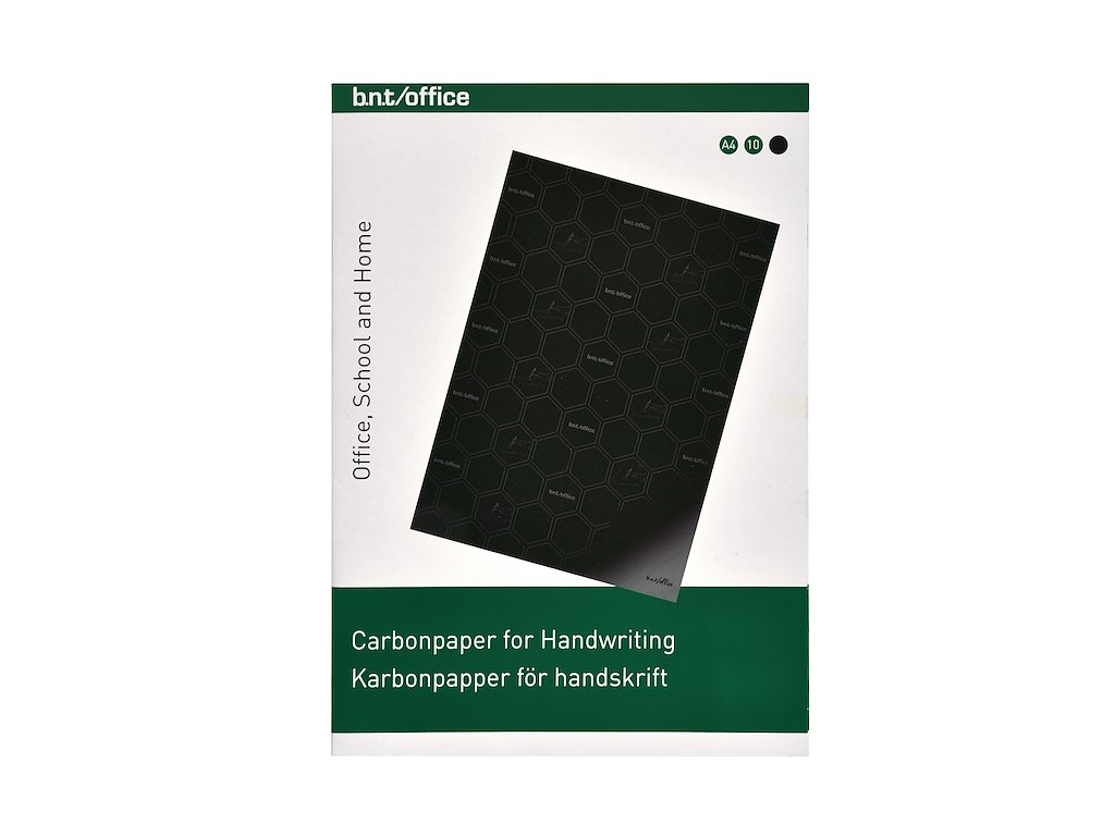 Karbonpapir A4 sort 10 ark