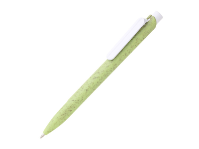 Kuglepen med logo | Af 60% hvedehalm | Mala | Gr&#248;n