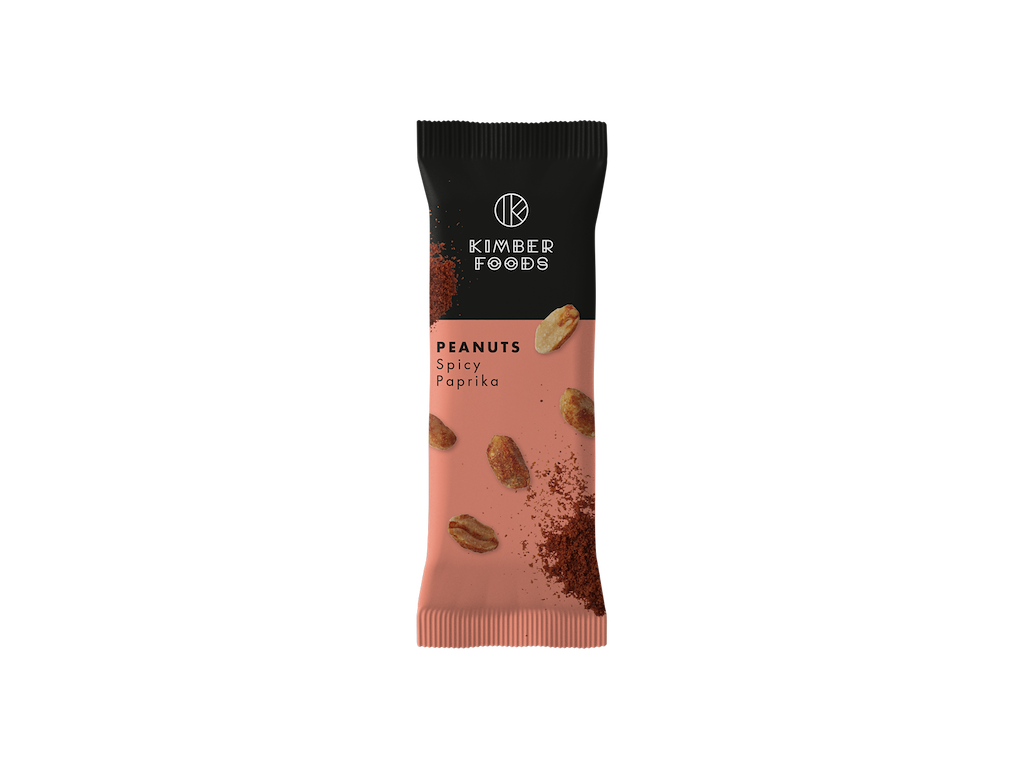 Kimber Foods Spicy Paprika nødder 40 gram
