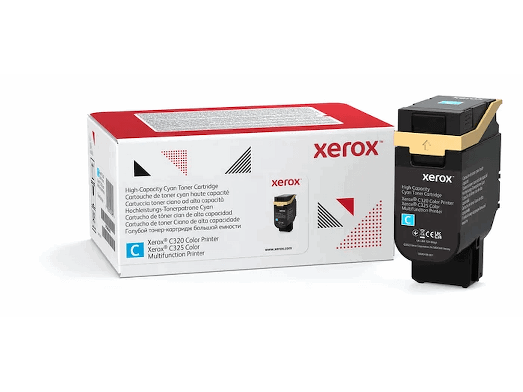 Xerox toner C320/C325 HC cyan, 5500 sider