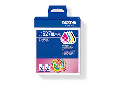 Brother blæk LC527XL CMYK