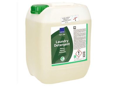 Tøjvask flydende til tøj kulørt og hvidt uden farve og parfume 10 liter