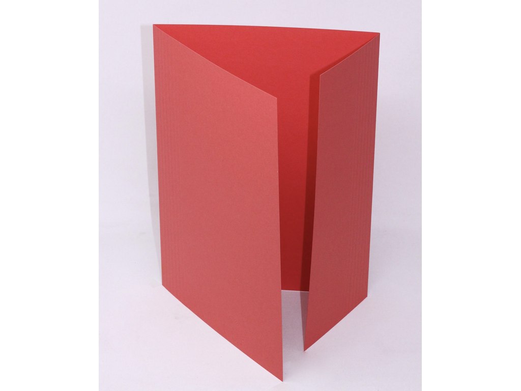 Kartonmappe Folio 103/8 800948 m/1 klap rød