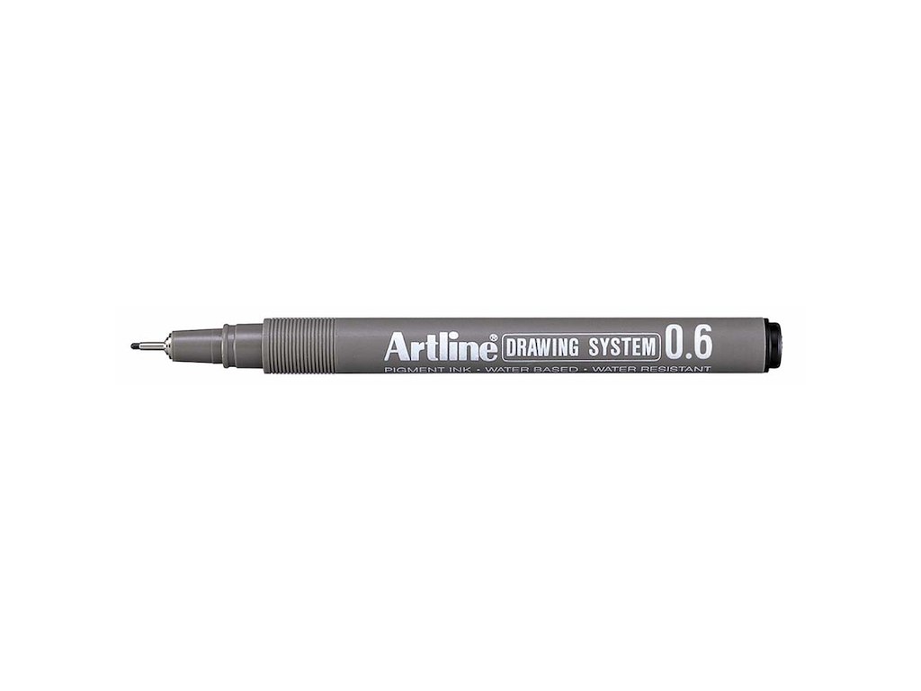Drawingpen Artline EK236 0,6 mm sort