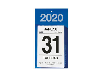 Afrivningskalender med bagsidetekst, FSC Mix 20252000