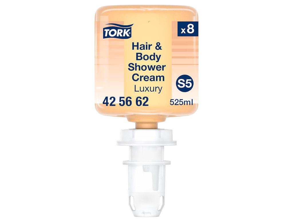 Sæbe Tork S5 425662 Luksus Hair & Body 8x525ml