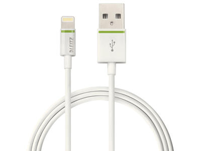 KABEL LIGHTNING 1 METER HVID