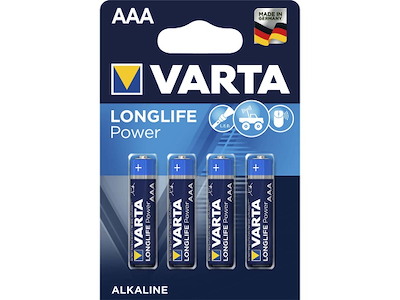 Batteri Varta Longlife Power AAA 4 stk