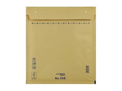 Boblekuvert Airmax No. 15/E/W5 (indv 220x265mm ) brun 100 stk
