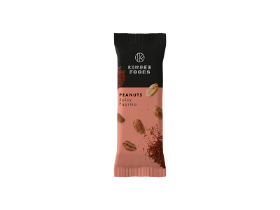 Kimber Foods Spicy Paprika nødder 15 gram