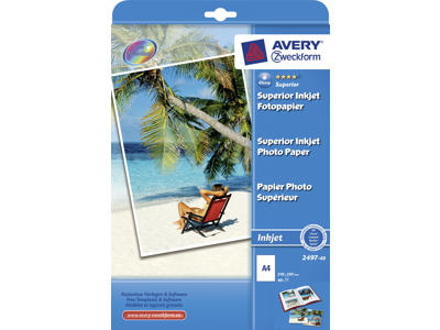 Fotopapir A4 230gr. inkjet Superior Glossy 40 ark