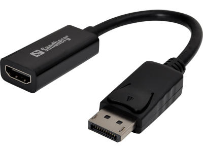Adapter DisplayPort 1.2 til HDMI 4K