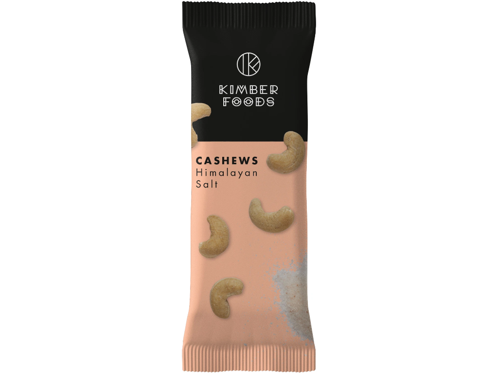 Kimber Foods Cashews Himalayan Salt 18 Gram