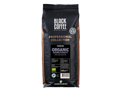 BKI kaffe | Espresso Organic Double | Hele bønner | 1 kg