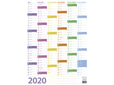 Vægkalender, Trend, FSC Mix 20055100