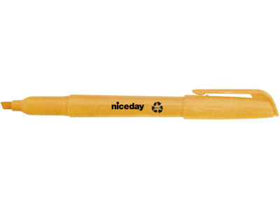 Tekstmarker Niceday penneform orange