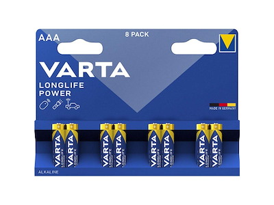 Batteri Varta Longlife Power AAA 8 stk
