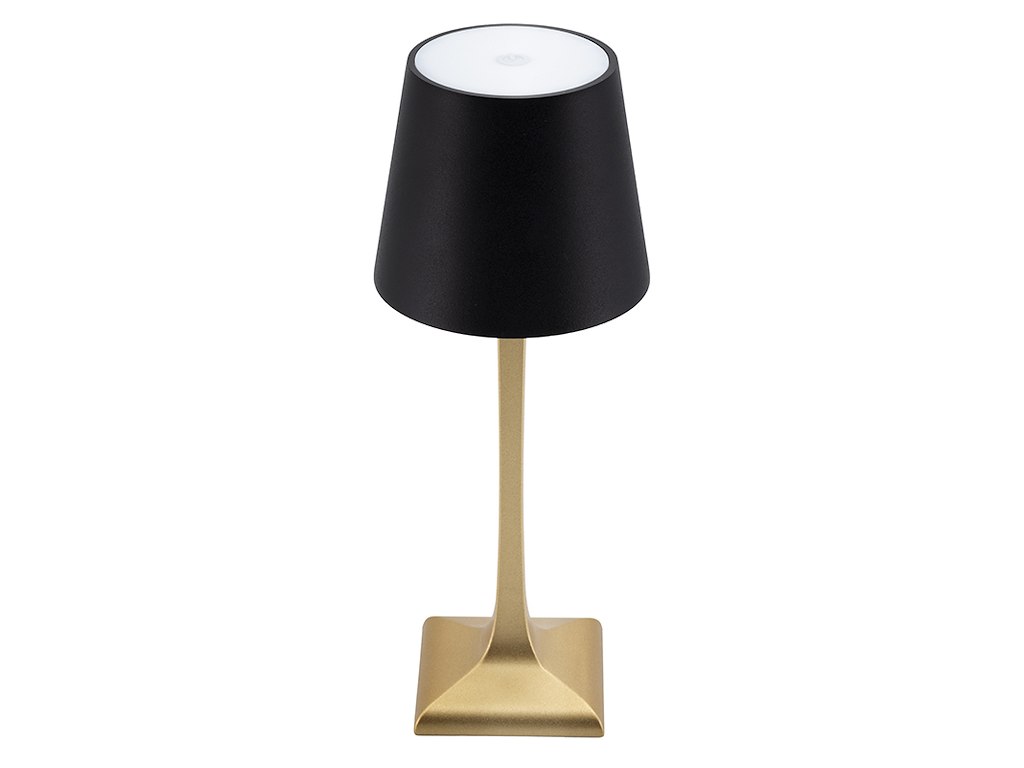 Bordlampe Trådløs Roma Gylden/Sort