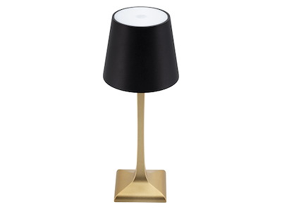 Bordlampe Trådløs Roma Gylden/Sort