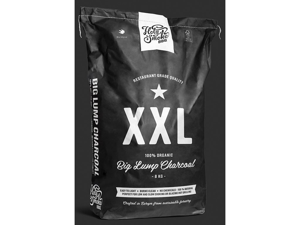 Träkol med Björk-Ek-Bok - 8kg