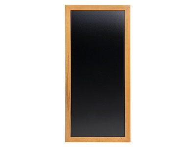Tavle 120x56 cm teak lakeret ramme