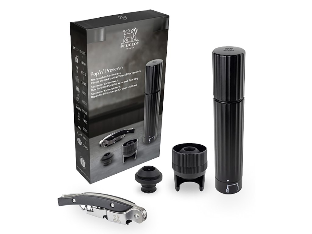 Gavesæt med Vinpumpe og Proptrækker