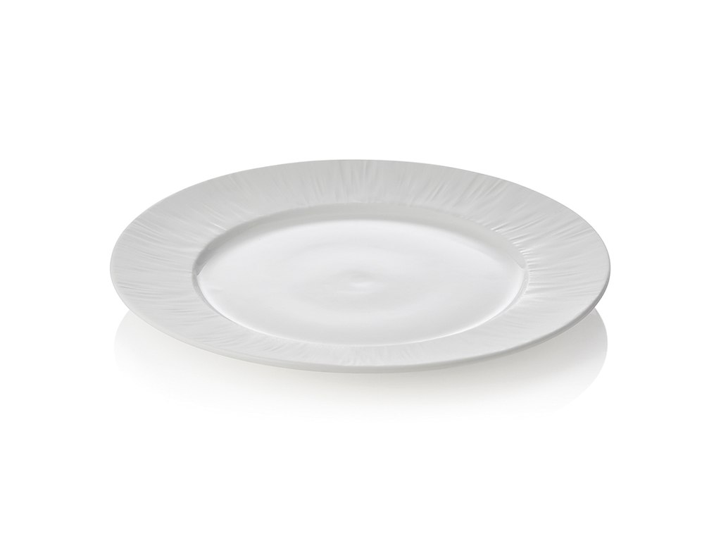 Tallerken Ø22 cm Shiro Hvid