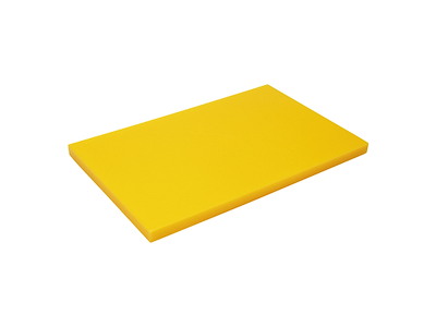 Skærebræt polyd Gul 40x25x2 cm m/dup