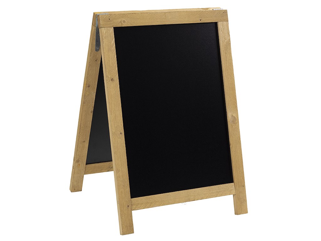 Tavle A-skilt Nature Bøg Natur 85x54,5cm