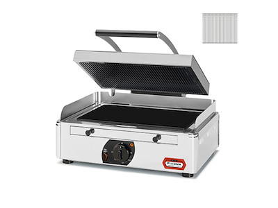 Toaster Klap Glat/Grill 34x22 Glaskerami