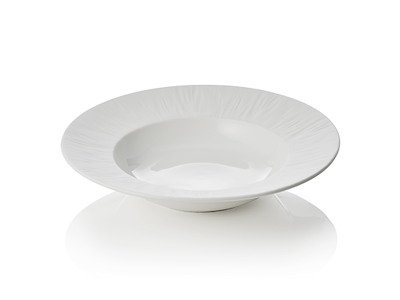 Tallerken dyb Ø23,5cm Shiro Hvid