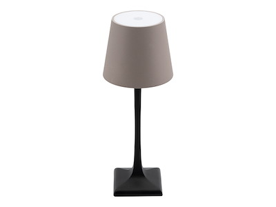 Bordlampe Trådløs Milano Sort/Grå