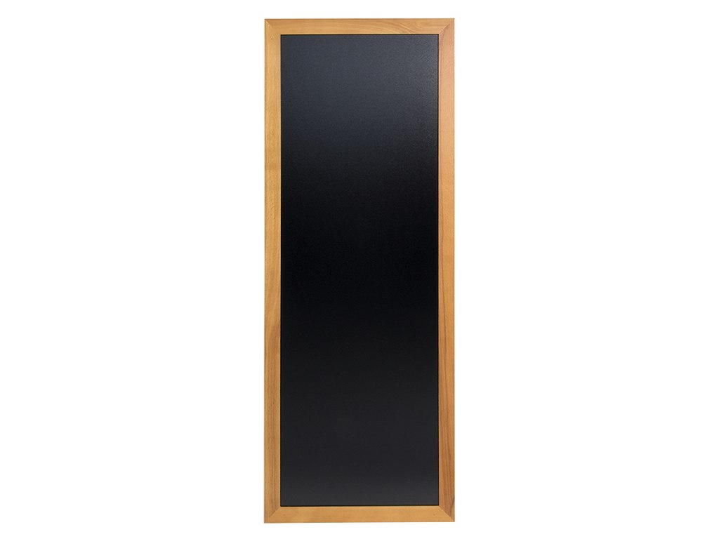 Tavle 150x56 cm teak lakeret ramme