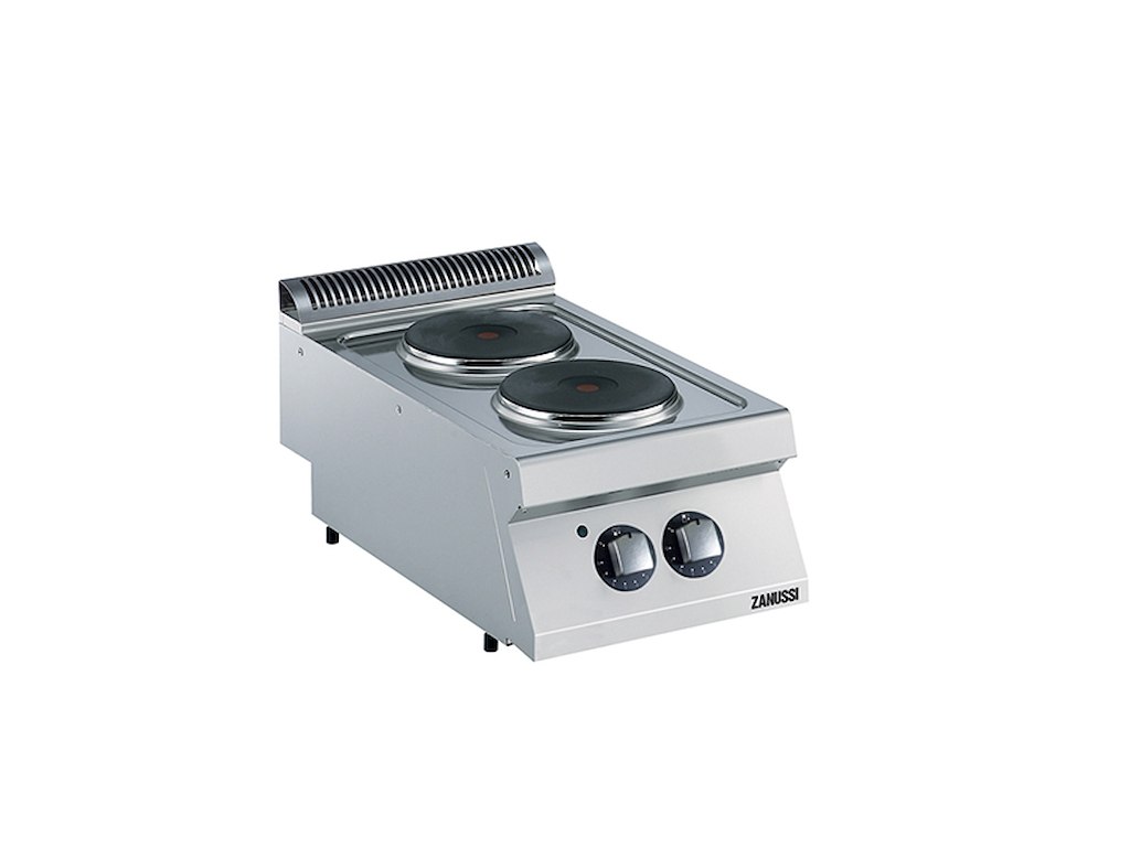 Cooking Table - 2 Round Plates - 400mm - 700mm - 20000g