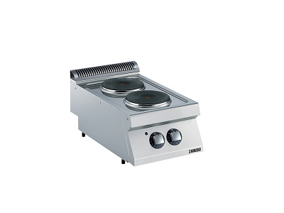 Cooking Table - 2 Round Plates - 400mm - 700mm - 20000g