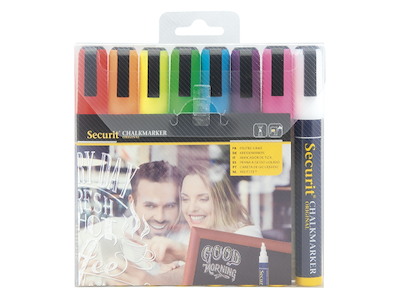 Multicolored Chalk Marker Set