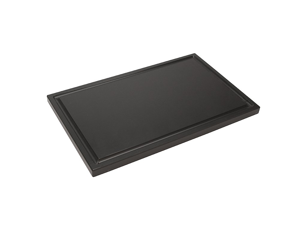 Cutting Board - Polyd - Black - 40x25x2cm