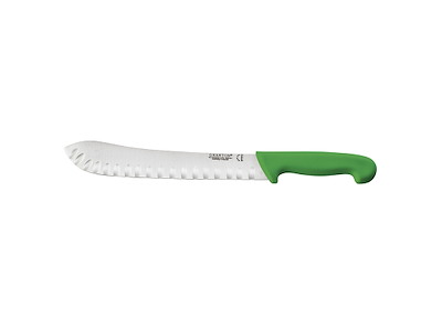 Cutting Knife with Plastic Handle Green 26cm