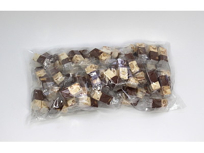 French nougat 1 kg. vanilla/cocoa
