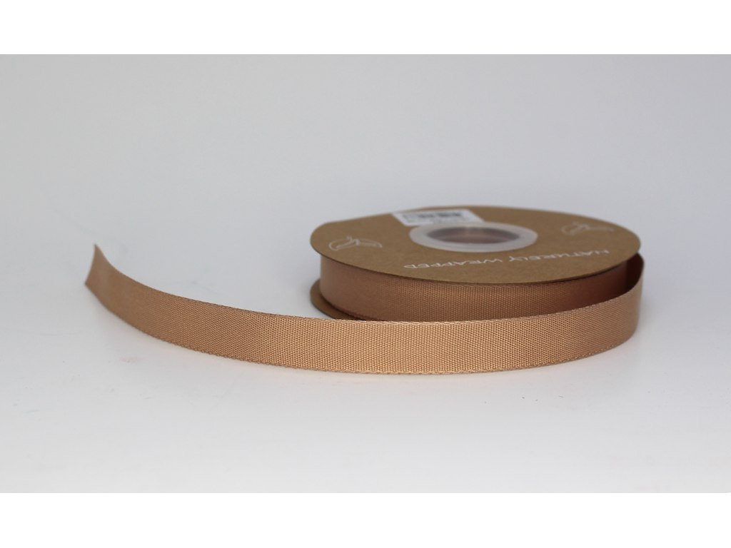 Naturely wrapped ribbon 16mmx25m nature/latte
