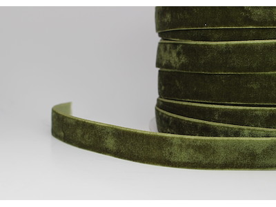 Velvet ribbon 16mm x 50 y army green 11 - 45m